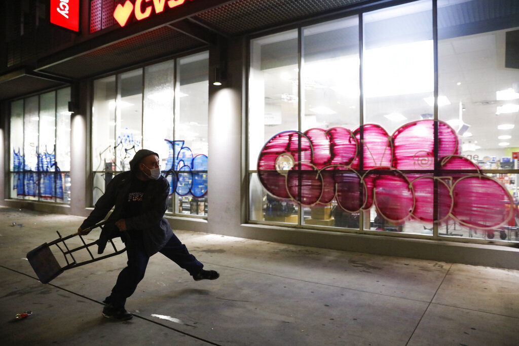 APTOPIX Minneapolis Police Death Los Angeles